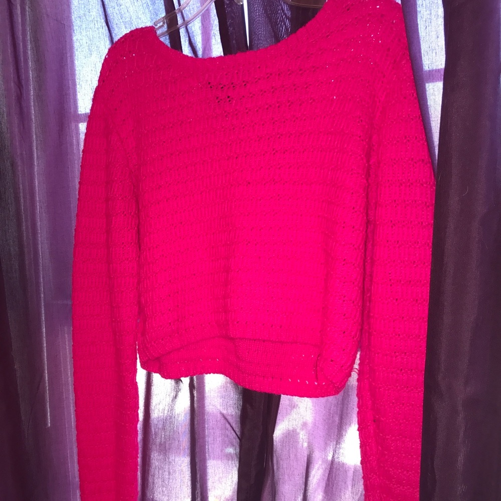 Cropped sweater